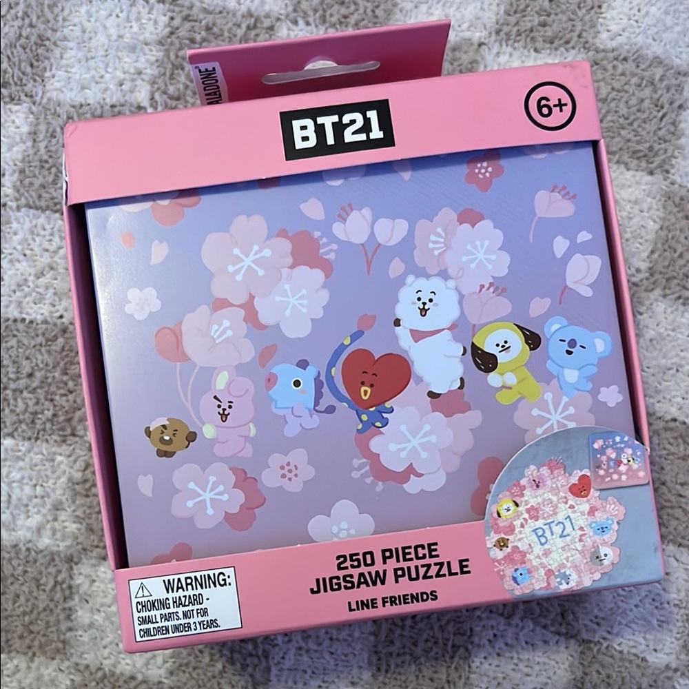 BT21 Cherry Blossom Jigsaw Puzzle - 250 Pieces
